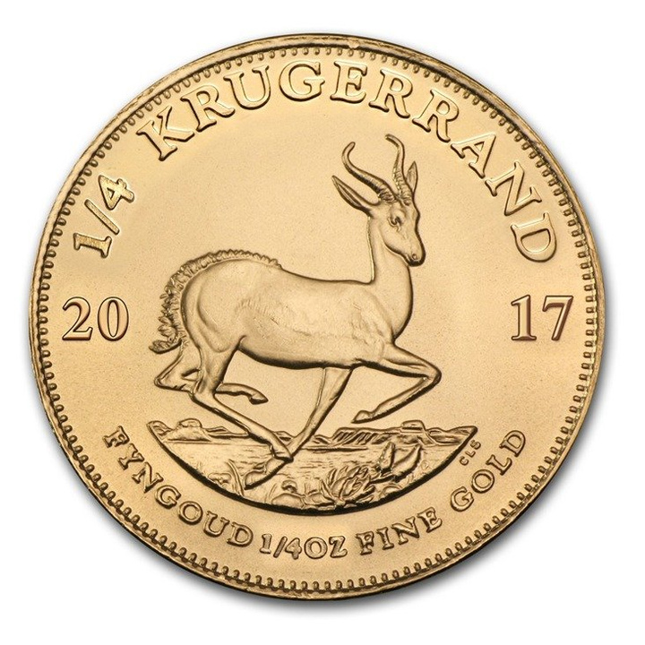 Krugerrand 1/4 uncji Złota 2017
