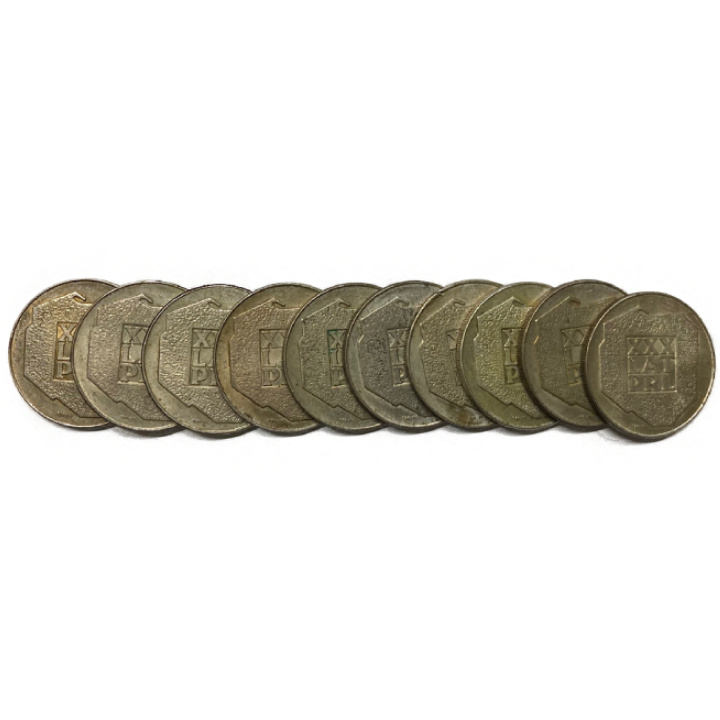 XXX Lat PRL "Mapka" 200 zł Srebro 1974 100 sztuk