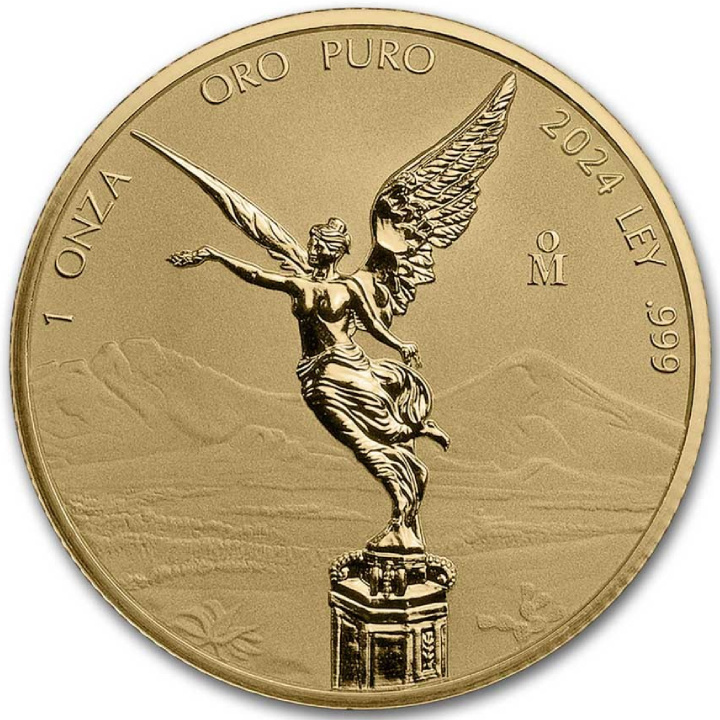Mexican Libertad 1 uncja Złota 2024 Reverse Proof