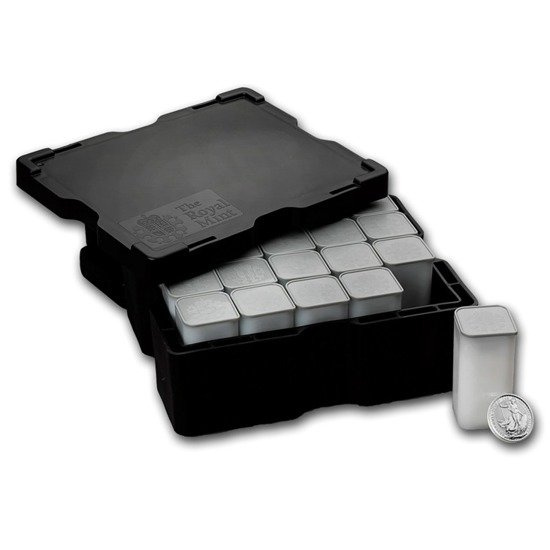 Britannia 1 uncja Srebra 2020 PAKIET 500 SZTUK