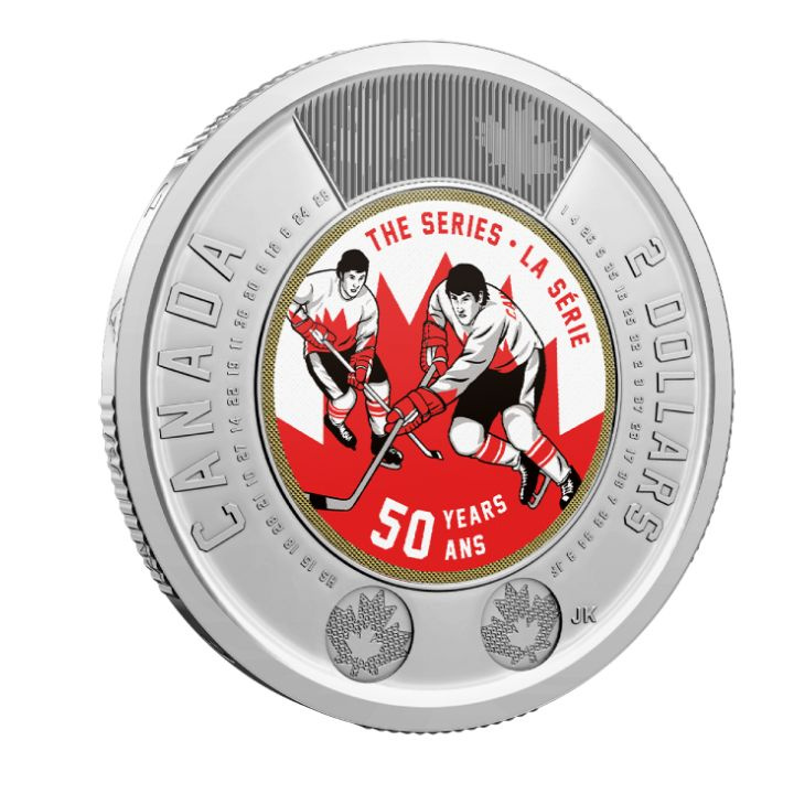 Canada: 50. rocznica Summit Series kolorowany 2022
