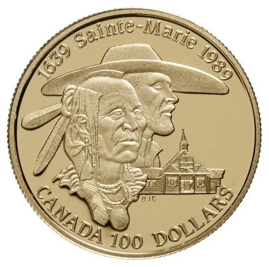 Sainte-Marie among the Hurons 1989 Proof