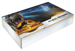 Niue: Jurassic World Dominion - T.REX kolorowany 2 uncje Srebra 2022 Antiqued Coin