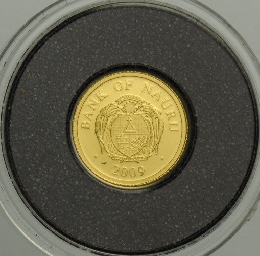 Rafa koralowa 0,5 g Złota 2009 Proof