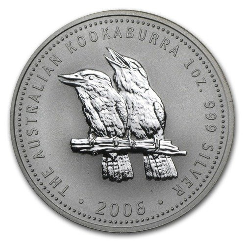 Kookaburra 1 uncja Srebra 2006
