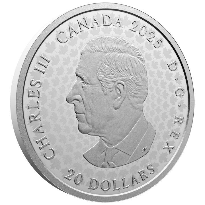 Canada: Great Hunters - Grey Wolf $20 Srebro 2025 Proof Ultra High Relief Coin