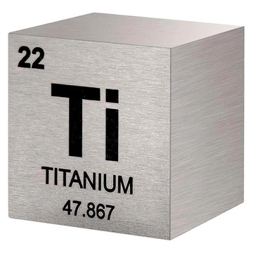 Sztabka kostka 15 gramów Tytanu
