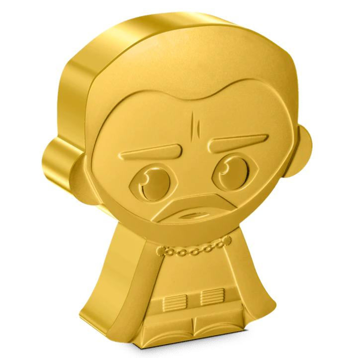 Niue: Star Wars - Chibi 'Count Dooku' pozłacany 1 uncja Srebra 2023 Proof