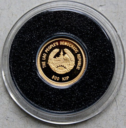 Paw 0,5 g Złota 2008 Proof