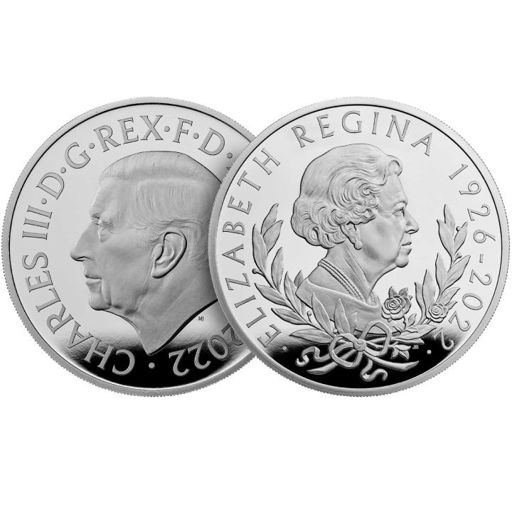 Her Majesty Queen Elizabeth II £2 1 uncja Srebra 2022 Proof 