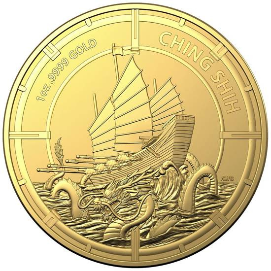 Pirate Queens: Ching Shih 1 uncja Złota 2021