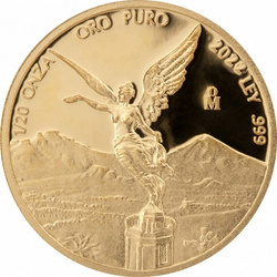Mexican Libertad 1/20 uncji Złota 2022 Proof