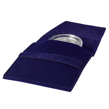 Leuchtturm - Pokrowiec na 1 monetę (niebieski)