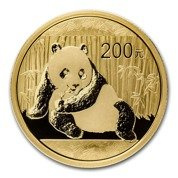 Chińska Panda 1/2 uncji Złota 2015