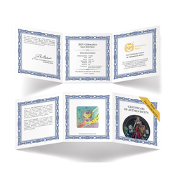 Germania 1 uncja kolorowana Srebra 2025 (Black Silver) WMF Edition