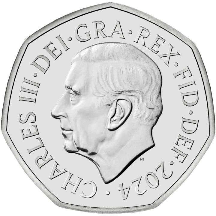 Zestaw 13 monet Miedzionikiel Wielka Brytania 2024