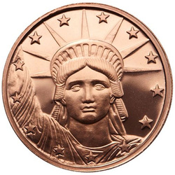 Liberty Head 1 uncja Miedzi