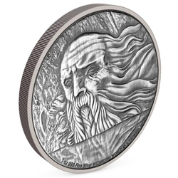 Niue: Harry Potter - Hogwarts Chamber of Secrets 1 uncja Srebra 2023 Antique Finish