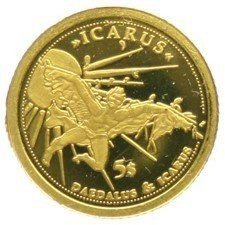 Ikar 0,5 g Złota 2008 Proof