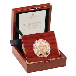 The 150th Anniversary of the FA Cup Złoto £2 2022 Proof