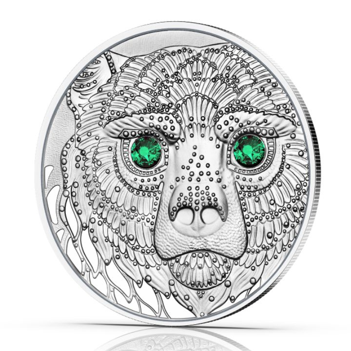 America - The Healing Power of the Bear 20 Euro Srebro 2023 Proof