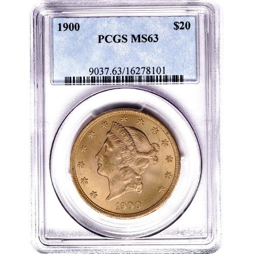 20 Dollar Liberty MS63
