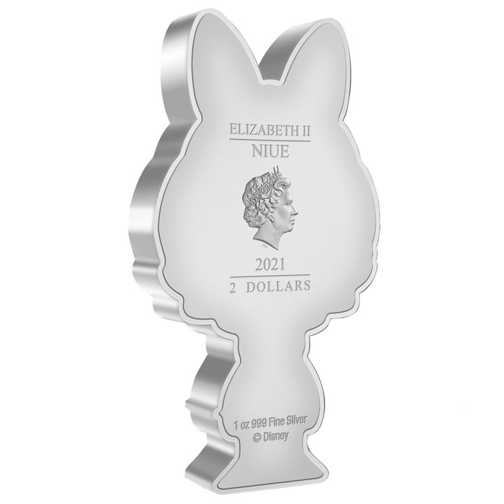 Niue: Disney - Daisy Chibi Coin kolorowany 1 uncja Srebra 2021 Proof