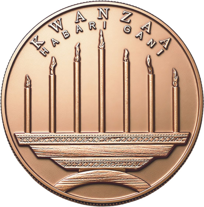Kwanzaa 1 uncja Miedzi