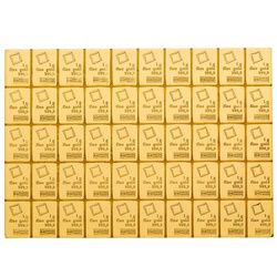 Sztabka Valcambi 50 x 1 gram Złota CombiBar LBMA GD Refiner