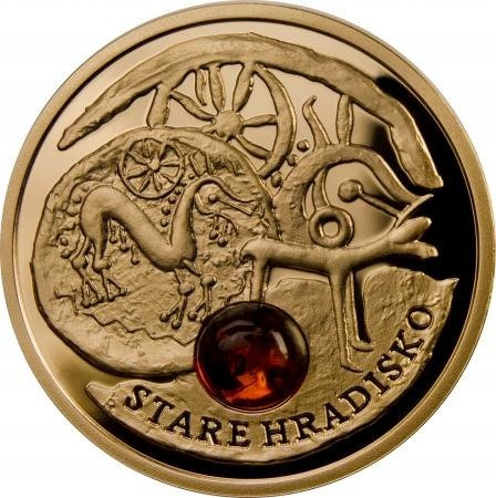 Zestaw 8 monet "Szlak Bursztynowy"