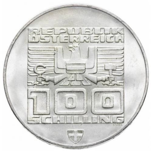 Austria, 100 Szylingów Ag.640 - Różne Roczniki