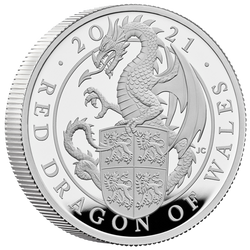 Bestie Królowej: Zestaw 10 monet 2 uncje Srebra 2021 Proof