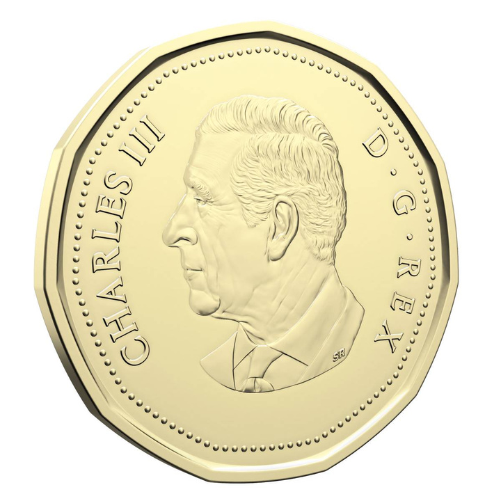 Lucky Loonie $1 Stal Platerowana Mosiądzem 2026