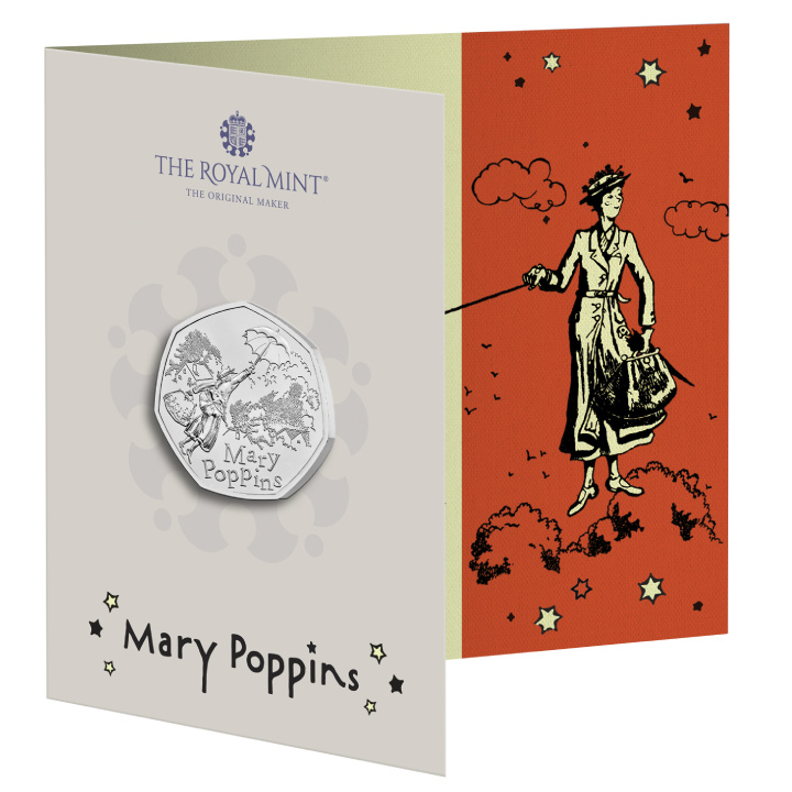 Mary Poppins 50p Miedzionikiel 2025