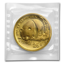 Chińska Panda 1/4 uncji Złota 1987-S