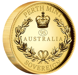 Australijski Suweren 50 AUD 2021 Proof High Relief Piedfort Coin