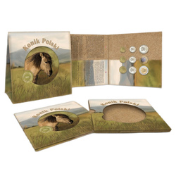 Polskie Monety Obiegowe "Konik Polski"- zestaw monet 1 gr - 5 zł 2024