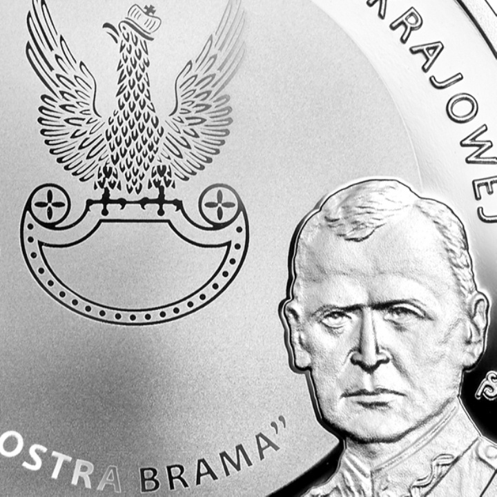 80. rocznica operacji Armii Krajowej „Ostra Brama” 10 zł Srebro 2024 Proof