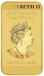 Sztabko Moneta Dragon 1 uncja Złota 2022