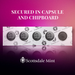 Samoa: Year of the Dragon 2 uncje Srebra 2024 Black Rhodium