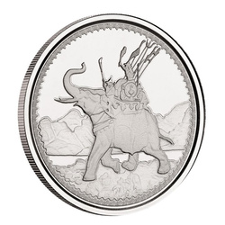 Gibraltar: War Elephant 1 uncja Srebra 2022