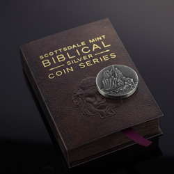 Niue: Biblical - The Dead Christ 2 uncje Srebra 2022 Proof Antiqued Coin 