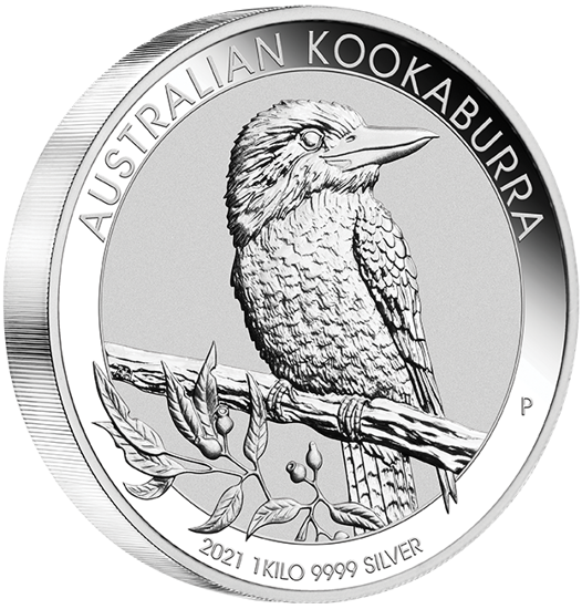 Kookaburra 1000 gramów Srebra 2021