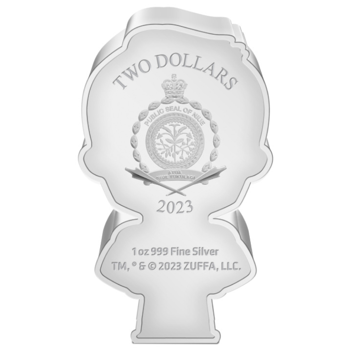 Niue: UFC - Chibi 'Conor McGregor' kolorowany 1 uncja Srebra 2023 Proof