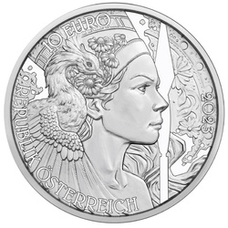 The Chamomile kolorowany 10 Euro Srebro 2023 Proof