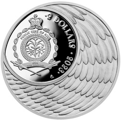 Niue: Crystal Coin - Angel $2 Srebro 2023 Proof