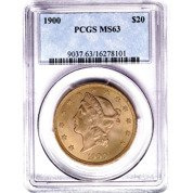 20 Dollar Liberty MS63