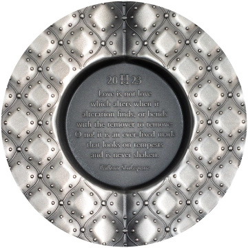 Cook Islands: Secret Heart 1 uncja Srebra 2023 Ultra High Relief Antiqued Coin