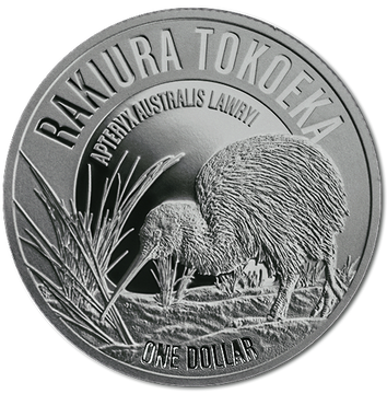 Kiwi 1 uncja Srebra 2017 Proof