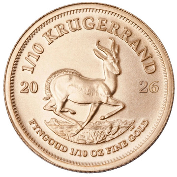 Krugerrand 1/10 uncji Złota 2026